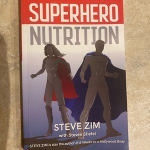 Superhero nutrition by Steve Zim Book